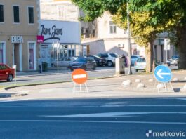 Obavijest o privremenoj regulaciji prometa